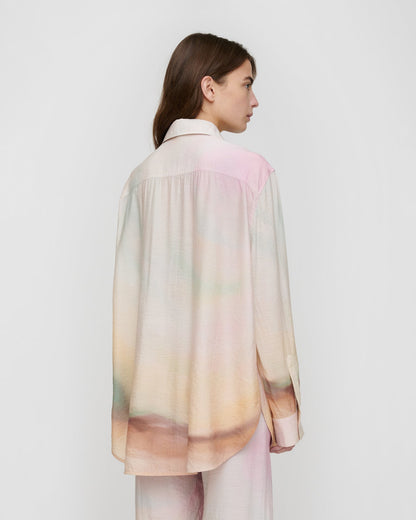 Chaska Oversized shirt - Sunrise Haze | Nanushka