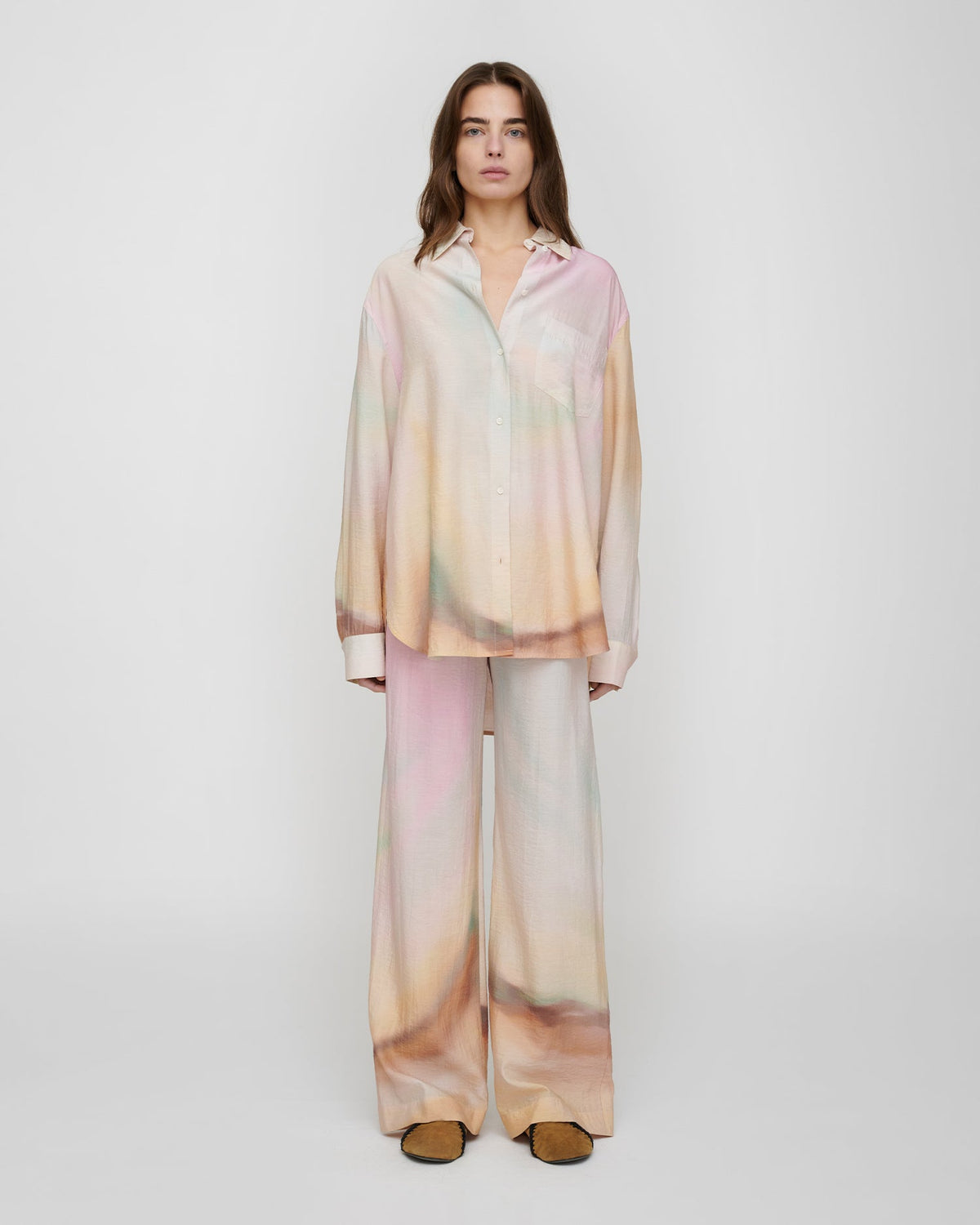 Chaska Oversized shirt - Sunrise Haze | Nanushka