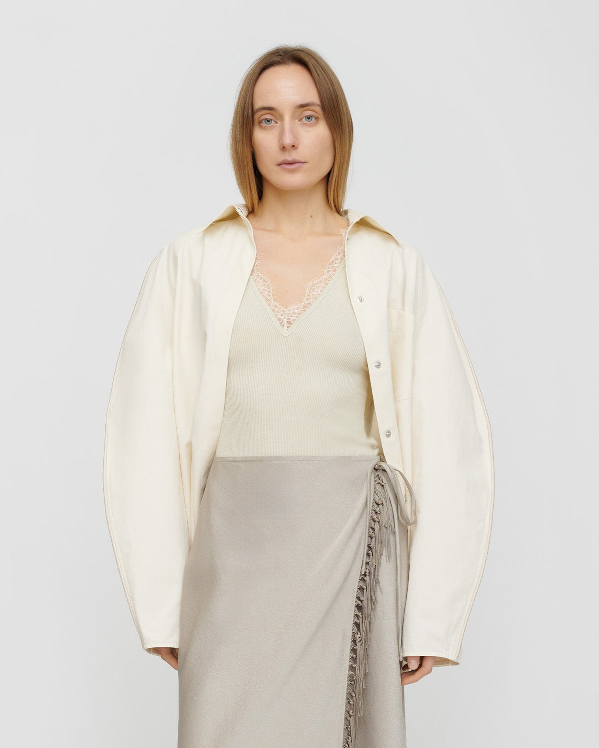 Arsemia Shirt - Creme | Nanushka