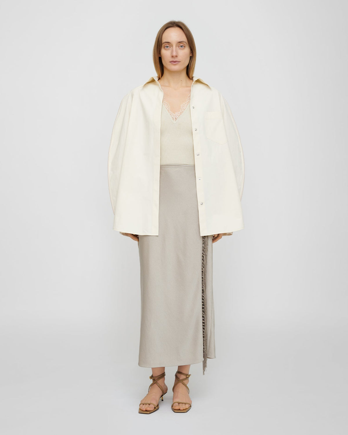 Arsemia Shirt - Creme | Nanushka