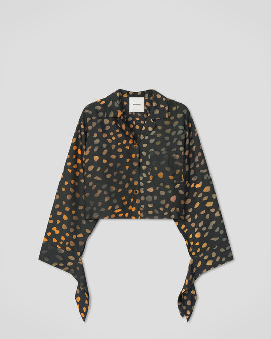 Nelida Shirt - Moonlit Dots | Nanushka