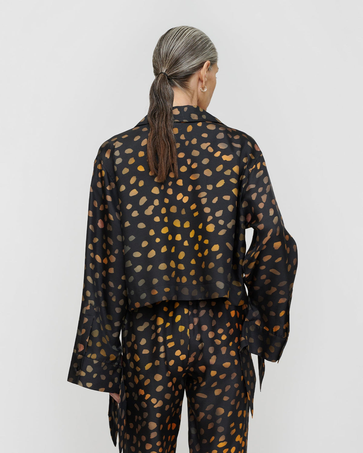 Nelida Shirt - Moonlit Dots | Nanushka