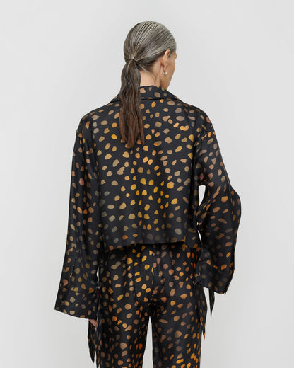 Nelida Shirt - Moonlit Dots | Nanushka