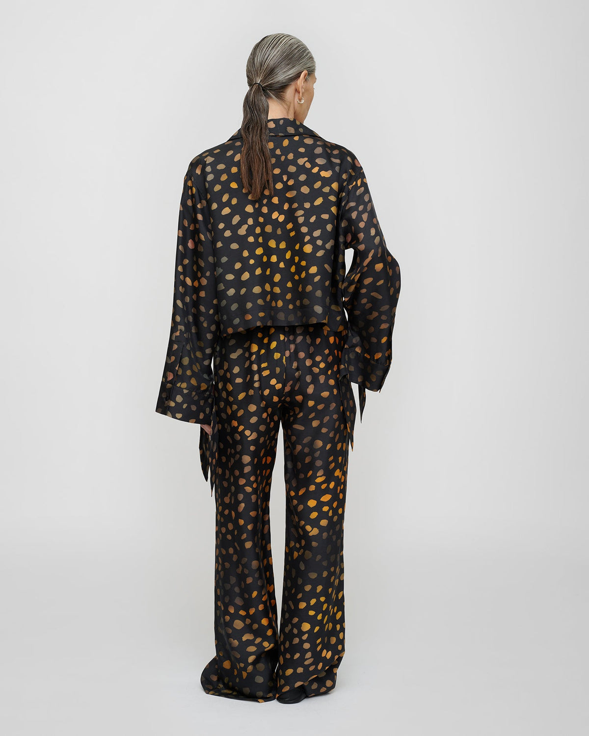 Nelida Shirt - Moonlit Dots | Nanushka