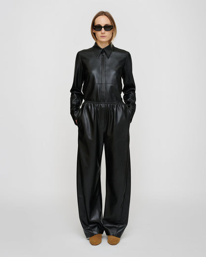 Naum Okobor™ shirt - Black | Nanushka