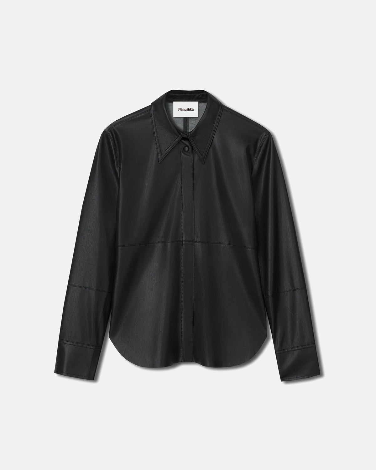 Naum Okobor™ shirt - Black | Nanushka