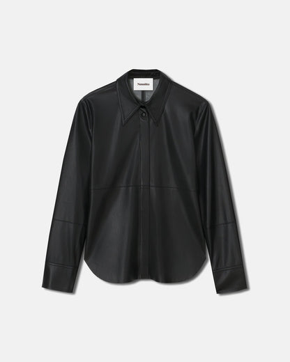 Naum Okobor™ shirt - Black | Nanushka