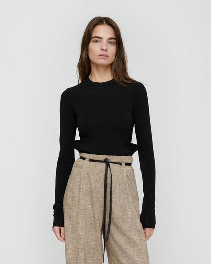 Raveen Top - Black | Nanushka