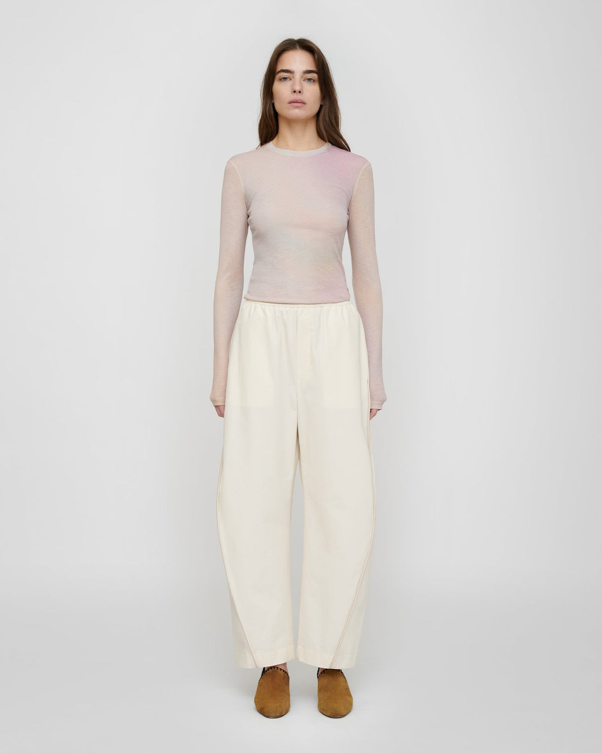 Lymee Long sleeve top - Sunrise Haze | Nanushka