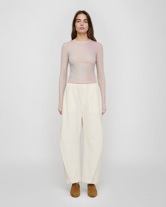 Lymee Long sleeve top - Sunrise Haze | Nanushka