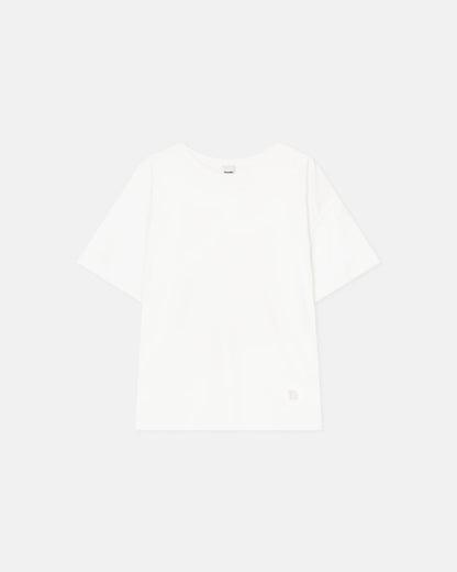 Wren Embroidered T-shirt - Off White | Nanushka