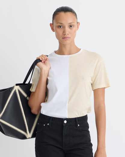 Hove T-shirt - White/Eggshell | Nanushka