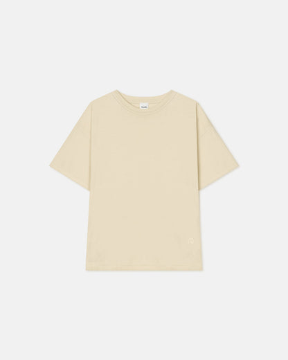 Wren Embroidered T-shirt - Shell | Nanushka