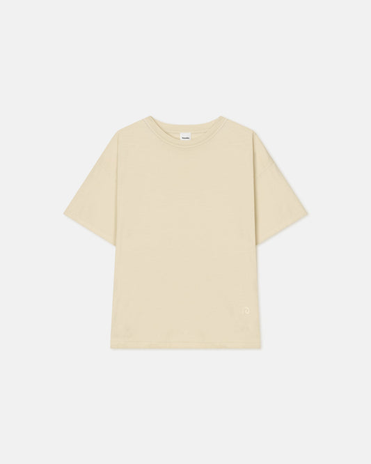 Wren Embroidered T-shirt - Shell | Nanushka