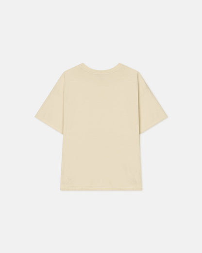 Wren Embroidered T-shirt - Shell | Nanushka