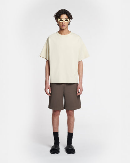 Wren Embroidered T-shirt - Shell | Nanushka