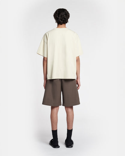 Wren Embroidered T-shirt - Shell | Nanushka