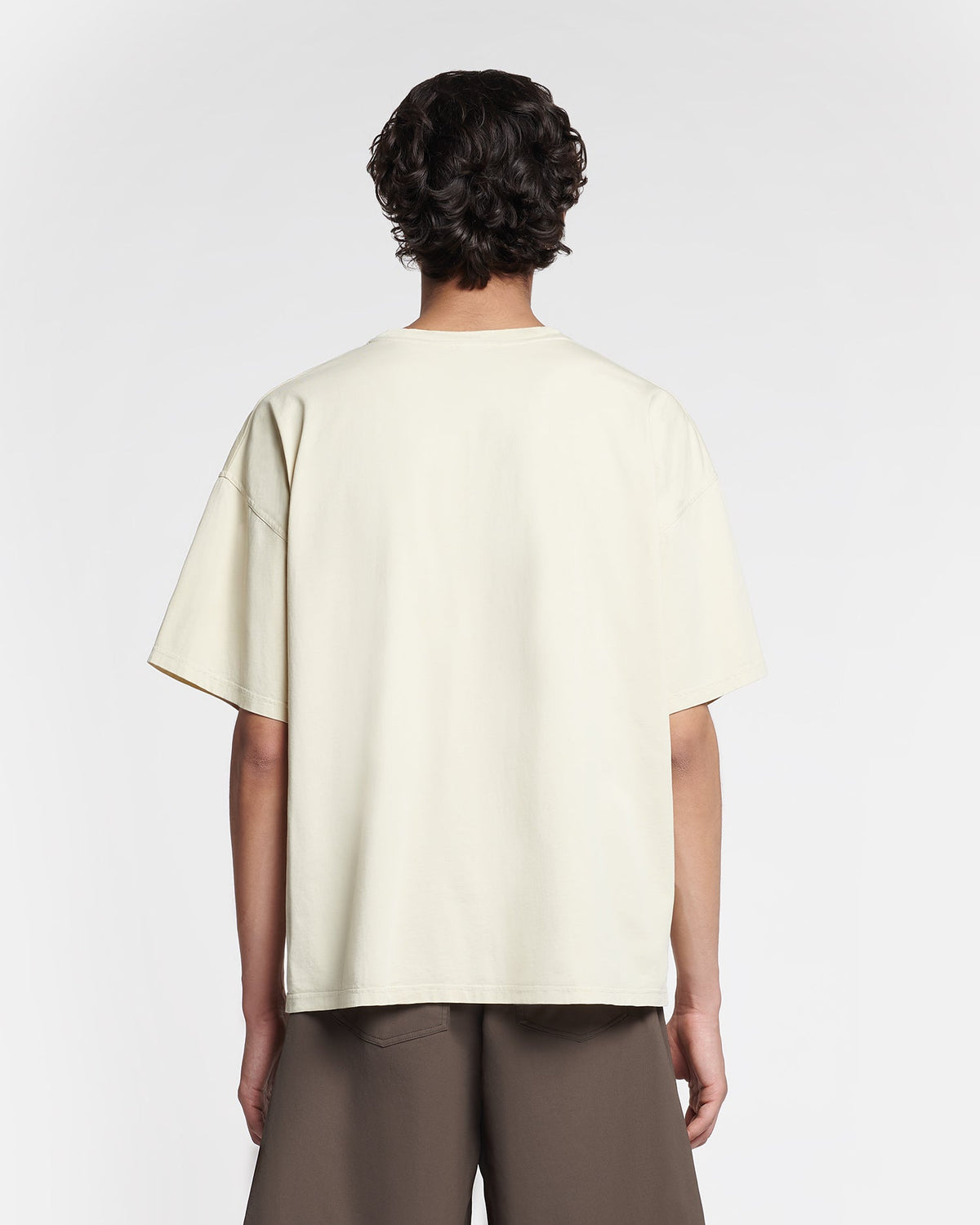 Wren Embroidered T-shirt - Shell | Nanushka