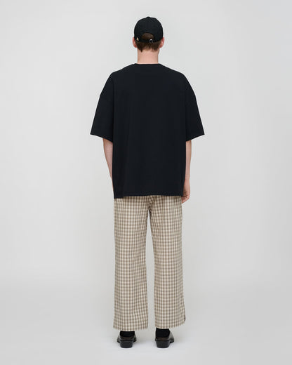 Wren Origami Crochet T-shirt - Black | Nanushka