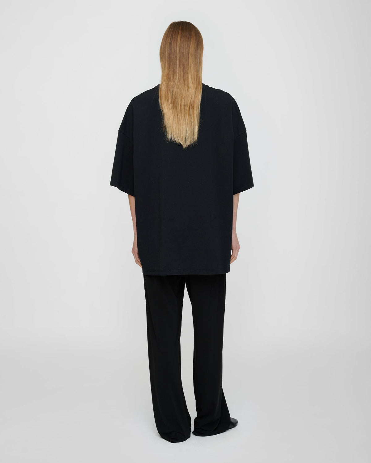 Wren Origami Crochet T-shirt - Black | Nanushka