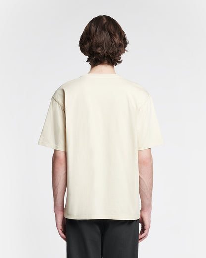Reece Embroidered T-shirt - Shell | Nanushka