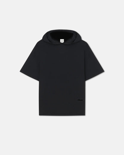 Kacper Hooded t-shirt - Black | Nanushka