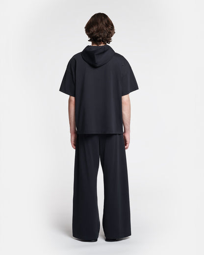 Kacper Hooded t-shirt - Black | Nanushka