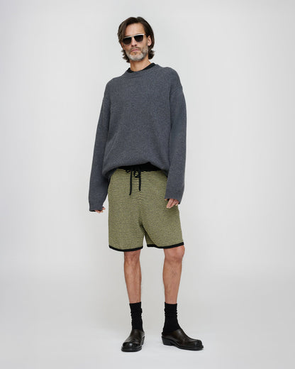 Renea Wool blend sweater - Storm Grey | Nanushka