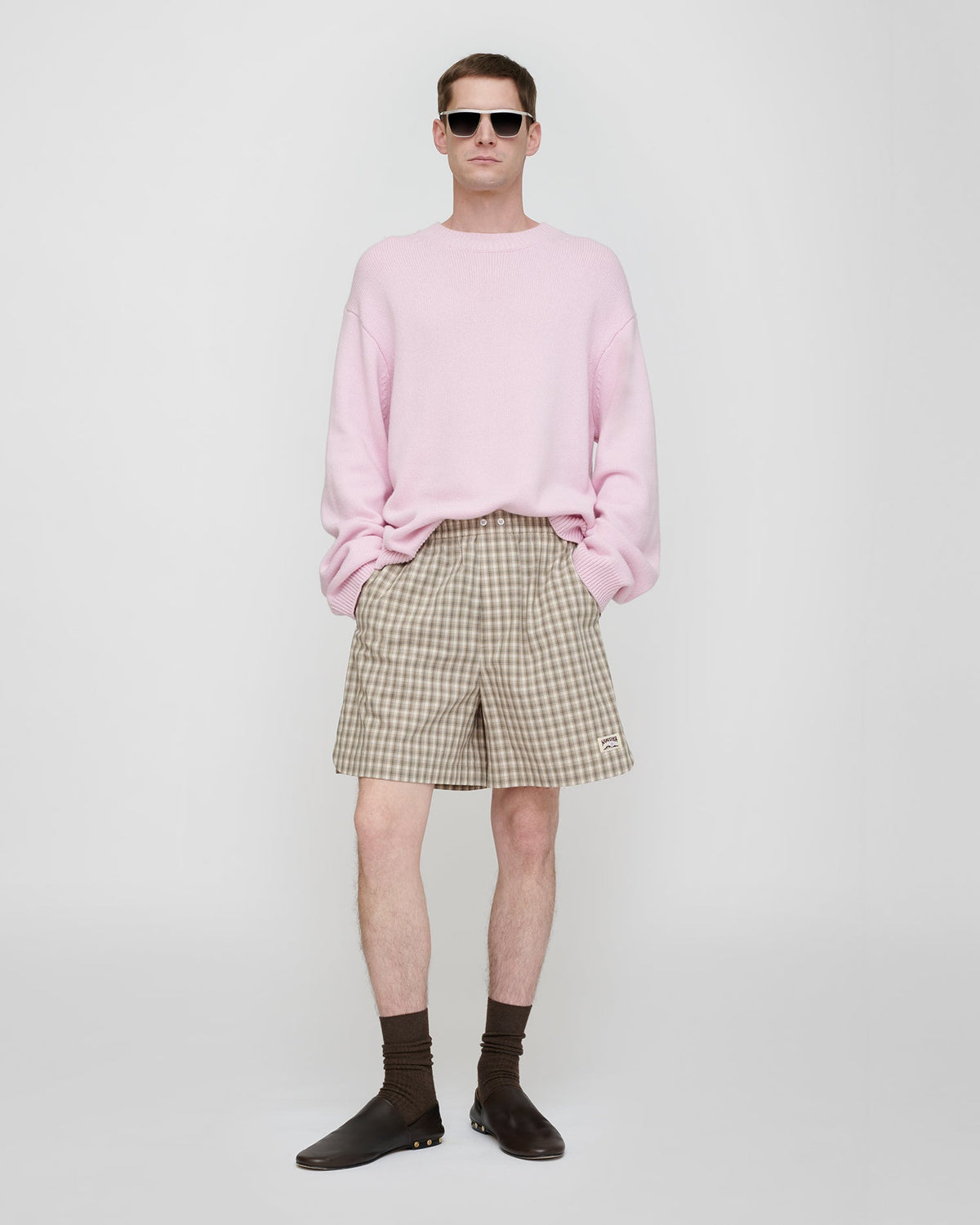 Renea Wool blend sweater - Pink | Nanushka