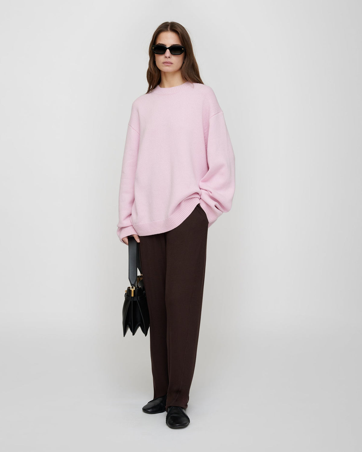 Renea Wool blend sweater - Pink | Nanushka