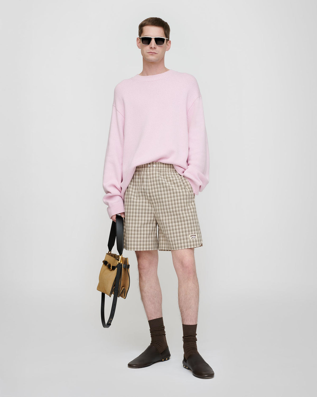 Renea Wool blend sweater - Pink | Nanushka