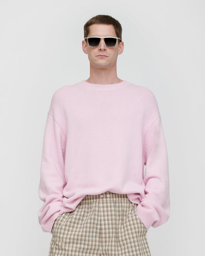 Renea Wool blend sweater - Pink | Nanushka