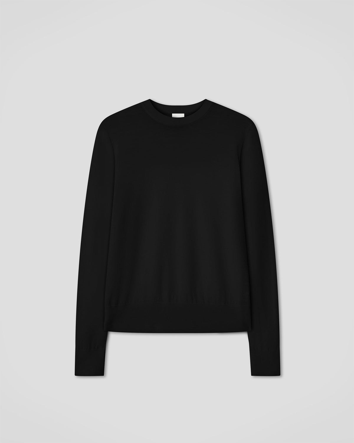 Nadra Fine merino sweater - Black | Nanushka