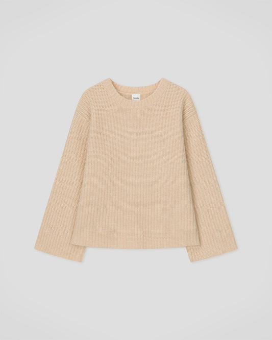 Maura Merino cashmere sweater - Creme | Nanushka