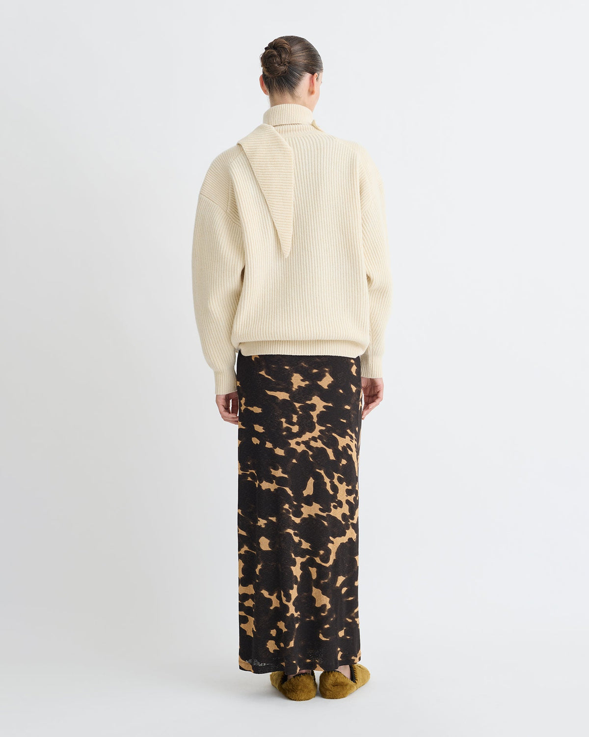 Blaer Merino sweater - Creme | Nanushka