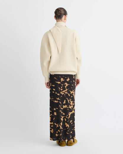 Blaer Merino sweater - Creme | Nanushka
