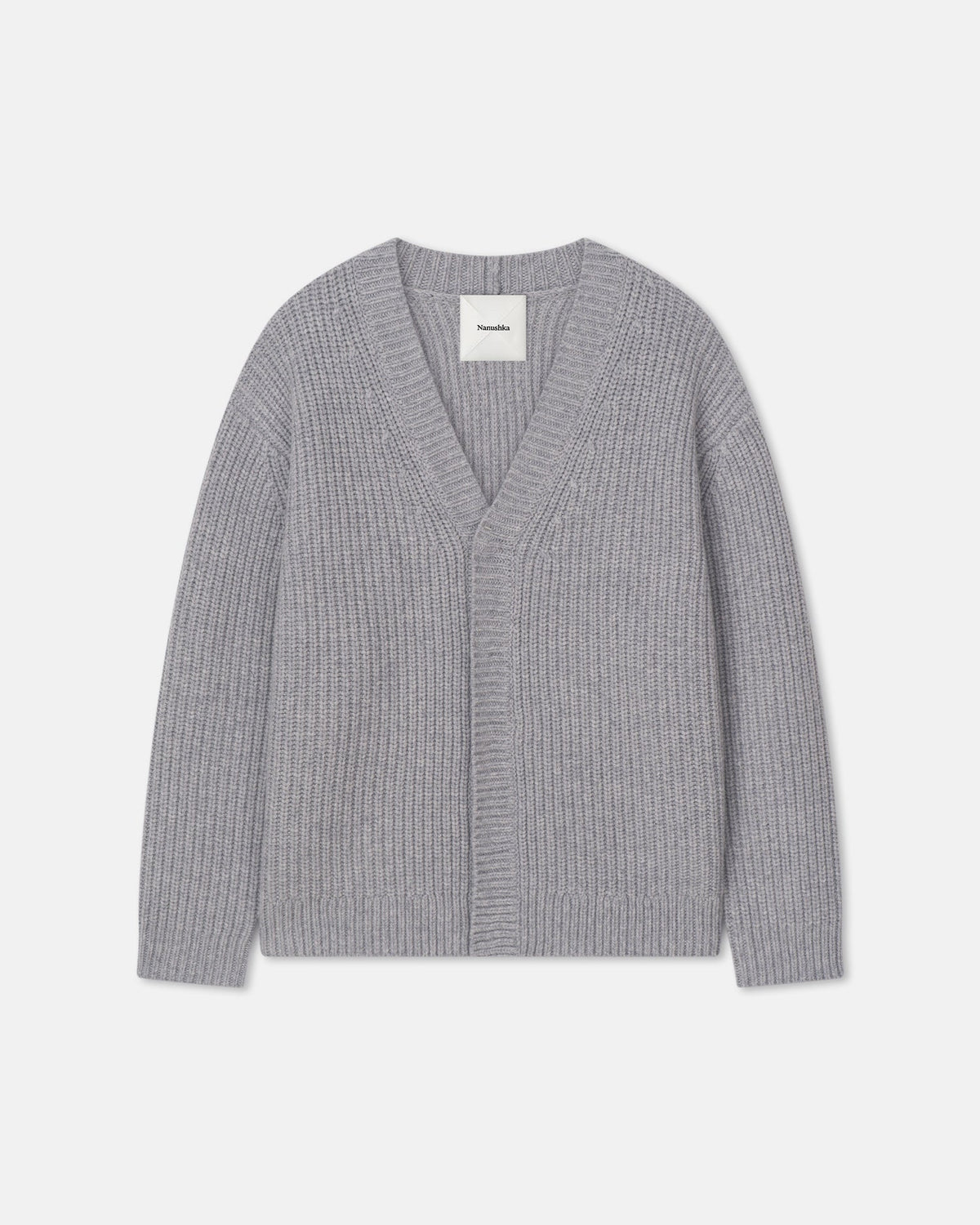 Varten Cardigan - Light Grey | Nanushka