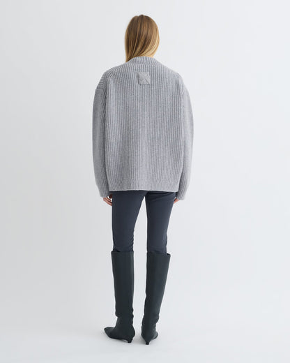 Varten Cardigan - Light Grey | Nanushka