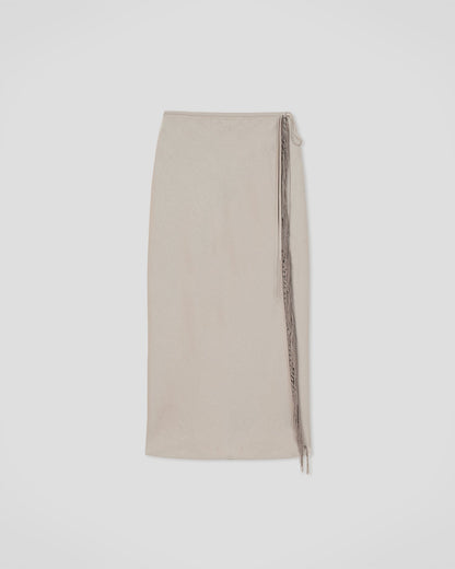 Gargi Midi skirt - Silver | Nanushka