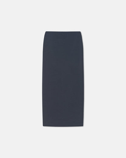 Nya Paper Jersey Midi Skirt - Dusty Blue | Nanushka