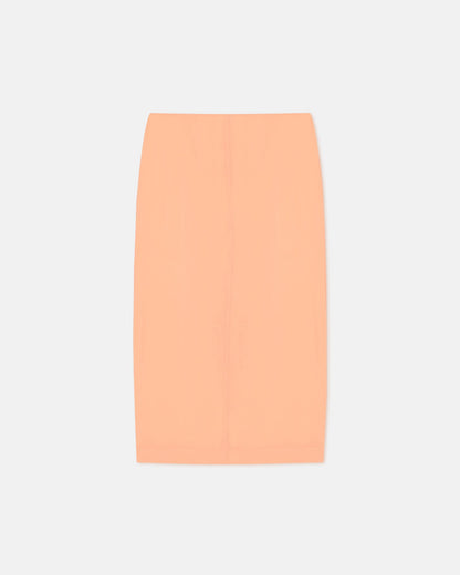 Ciar Crepe Organza Mid-Length Skirt - Apricot | Nanushka