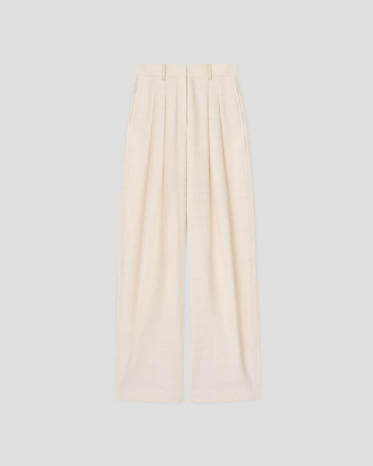 Seka Tailoring pants - Ivory | Nanushka