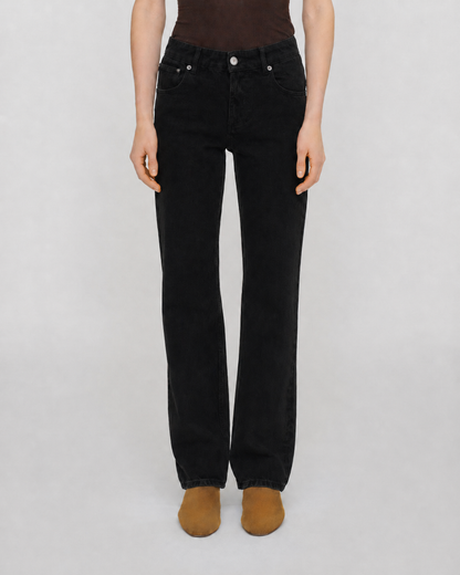 Gwen Jeans - Black | Nanushka