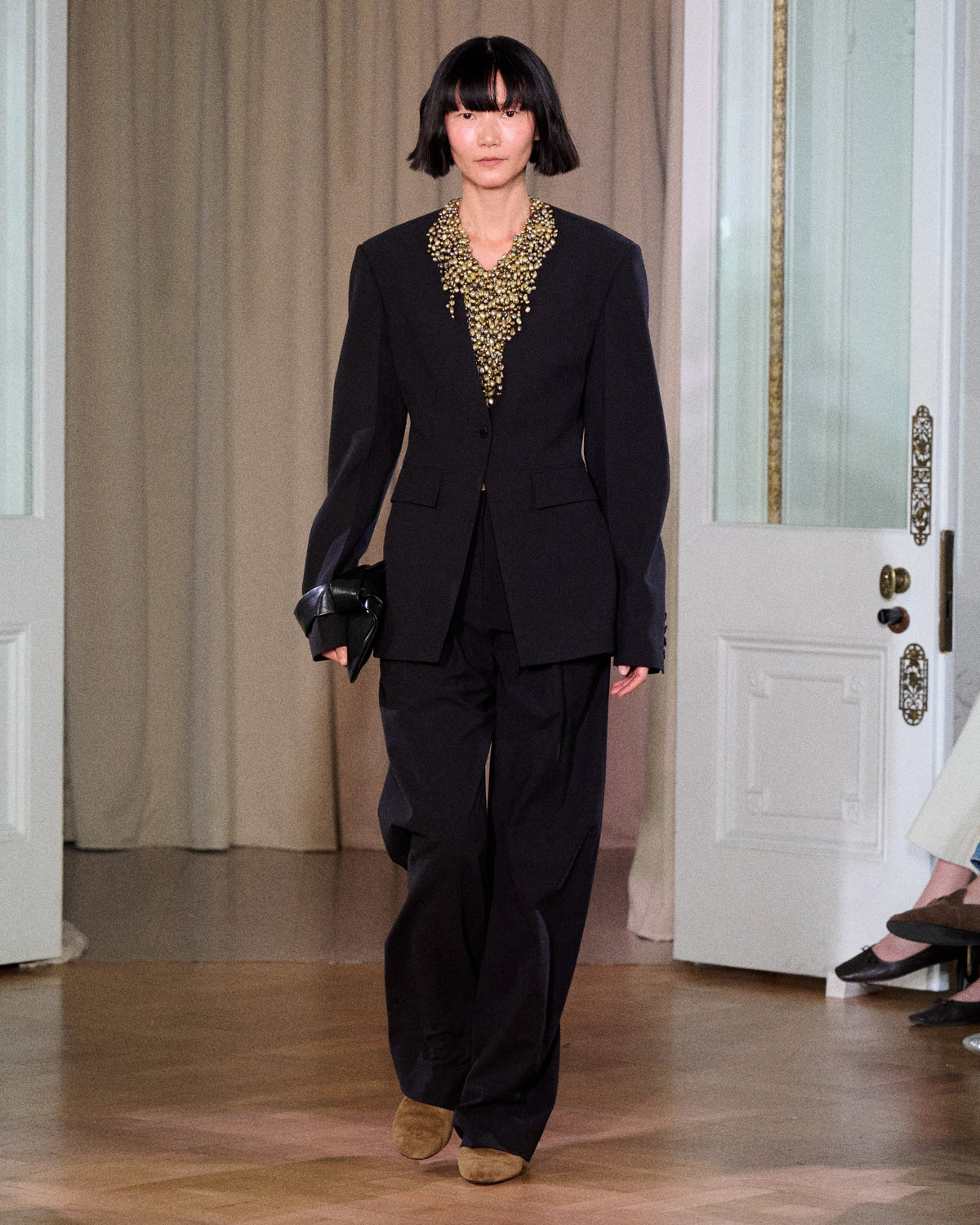 Seka Tailoring pants - Black | Nanushka