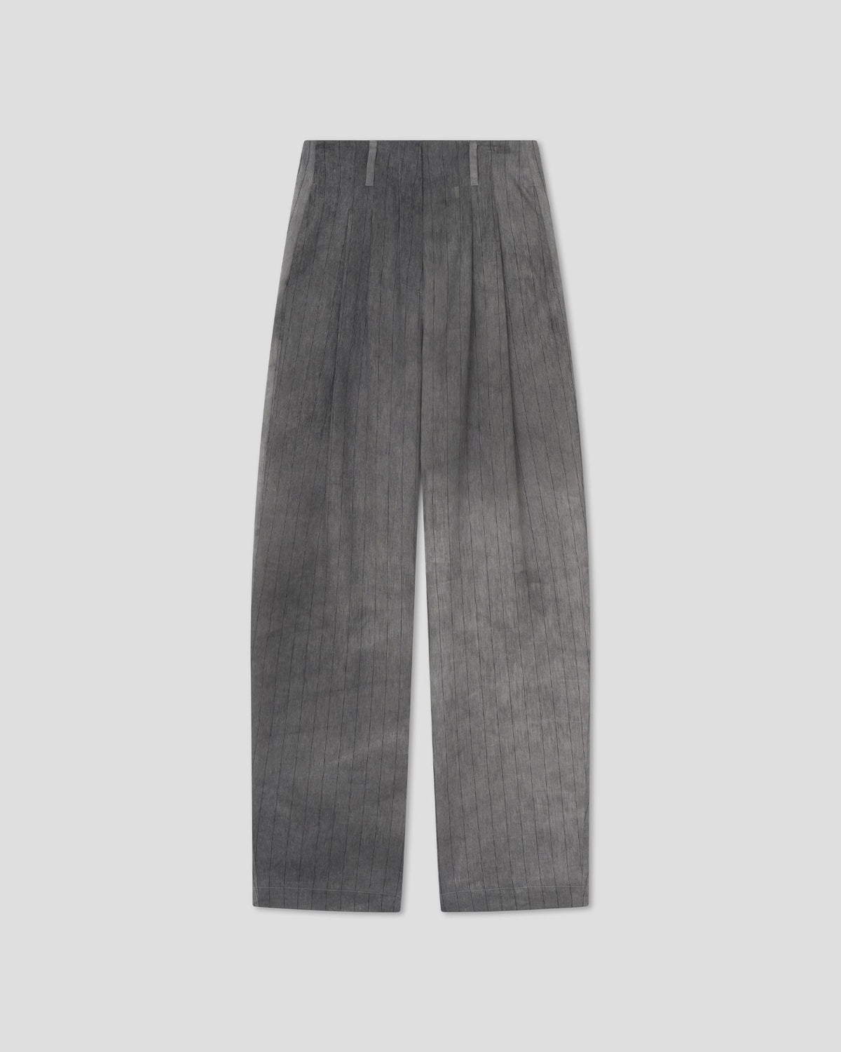 Hettie Barrel leg pants - Grey | Nanushka