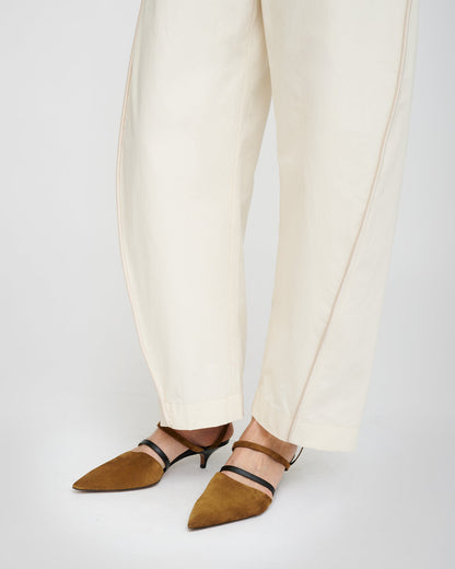 Oriana Pants - Creme | Nanushka
