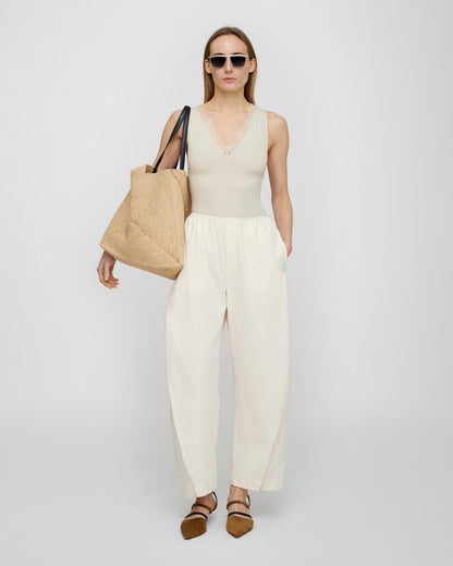 Oriana Pants - Creme | Nanushka