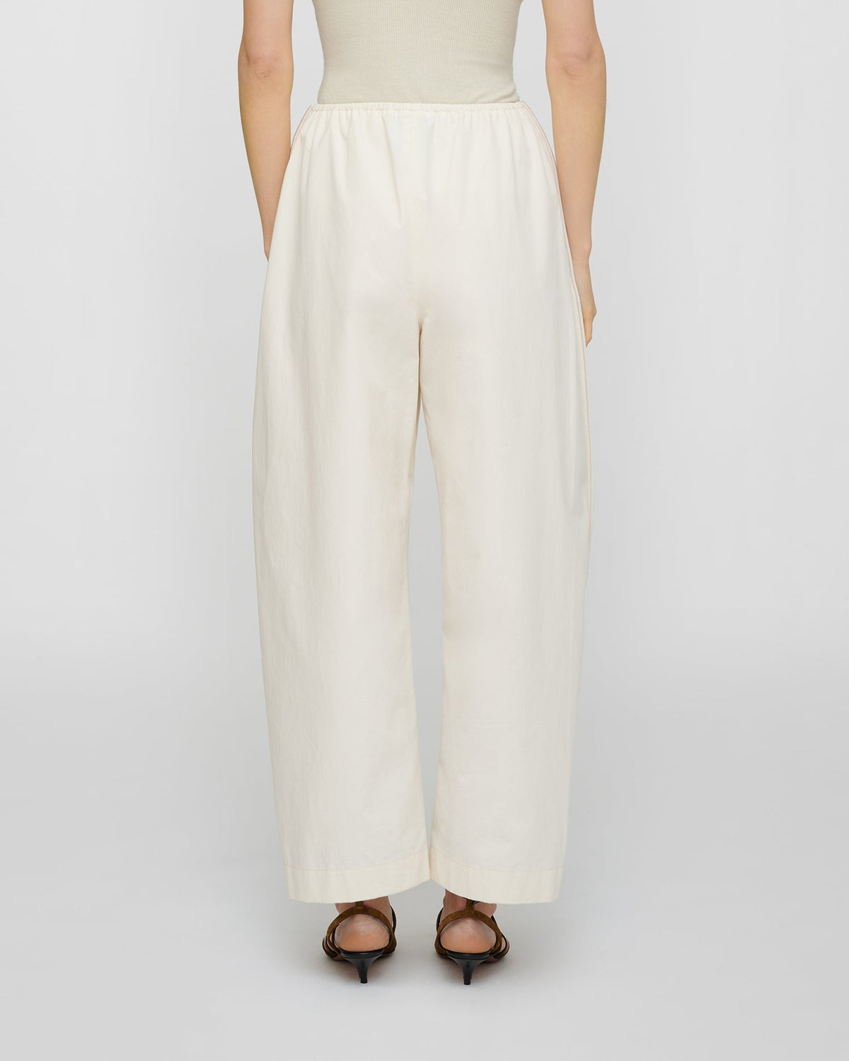 Oriana Pants - Creme | Nanushka
