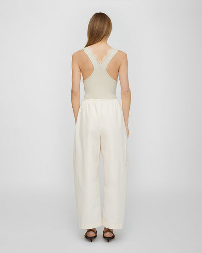 Oriana Pants - Creme | Nanushka