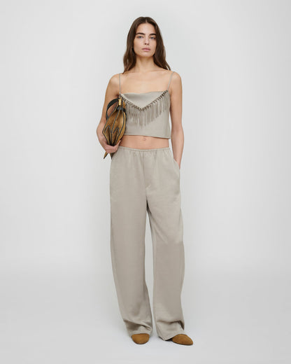 Zoela Pants - Silver | Nanushka